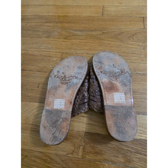 FREEBIRD BY STEVEN Willow Leather Sandals Women's Size 8 BOHO Hippie S000020 - Picture 6 of 8
